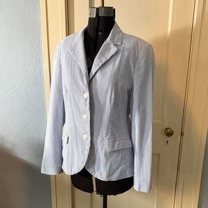 Brooks Brothers Seersucker Cotton Blazer, size 14